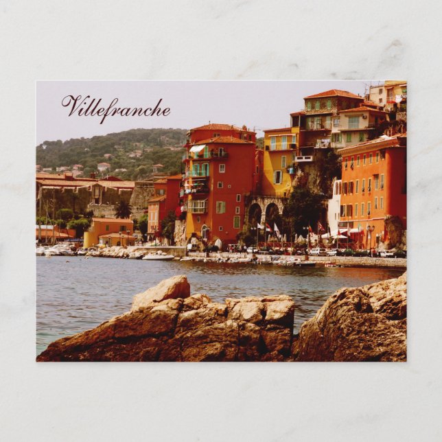 Villefranche, France Postcard (Front)