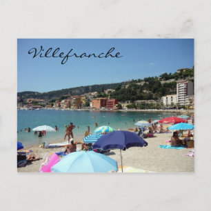 villefranche sunbake postcard
