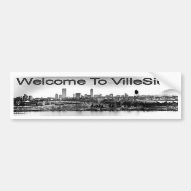 VilleSide Bumper Sticker (Front)