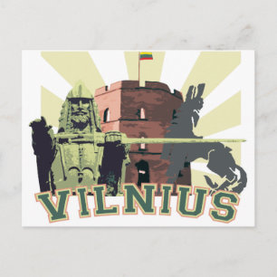 VILNIUS (capitol of Lithuania) Postcard