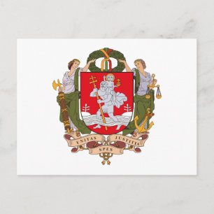 Vilnius Coat of Arms Postcard