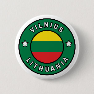 Vilnius Lithuania 2 Inch Round Button