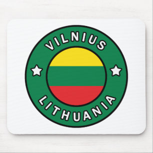 Vilnius Lithuania Mouse Pad