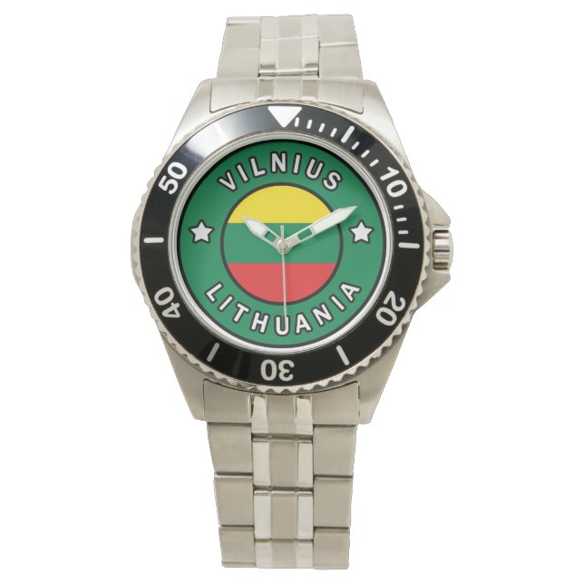 Vilnius Lithuania Watch (Front)