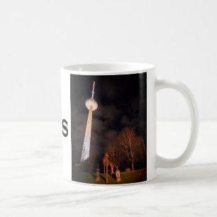 Vilnius, LT Landmark TV Tower, Soviet Architecture Coffee Mug