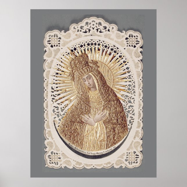 Vilnius Madonna in Prayer ...  fine art  Poster (Front)