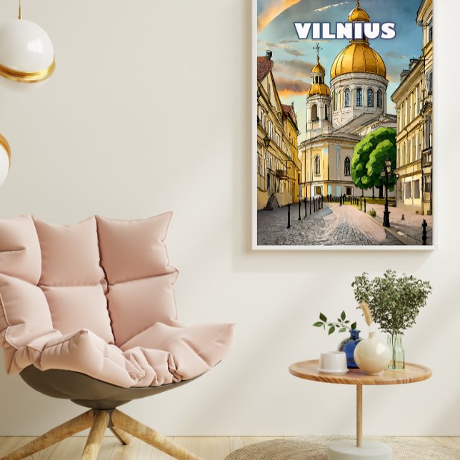 Vilnius, the beating heart of Lithuania Poster (Creator Uploaded)