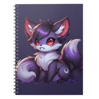 Vilviry vampire fox notebook