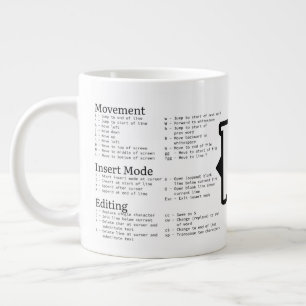 VIM Cheat Sheet Mug
