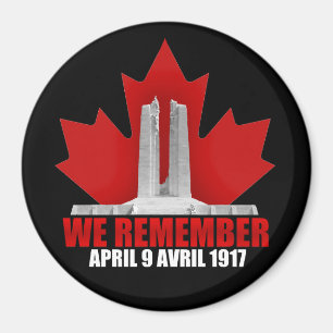 Vimy Ridge We Remember Magnet