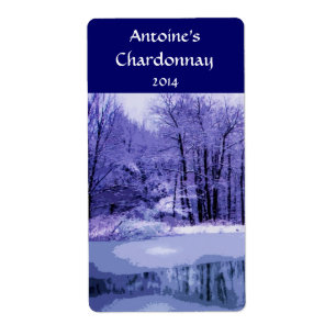 Vin Blue Winter Woods