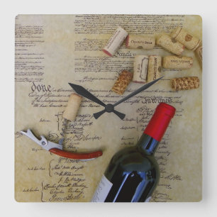 Vin & Constitution Horloge murale !