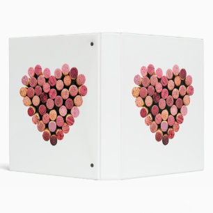 Vin Cork Classeur de coeur