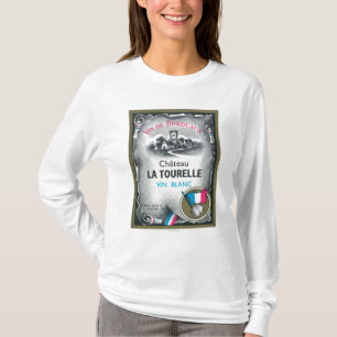 Vin De Bordeaux Wine LabelEurope T-Shirt
