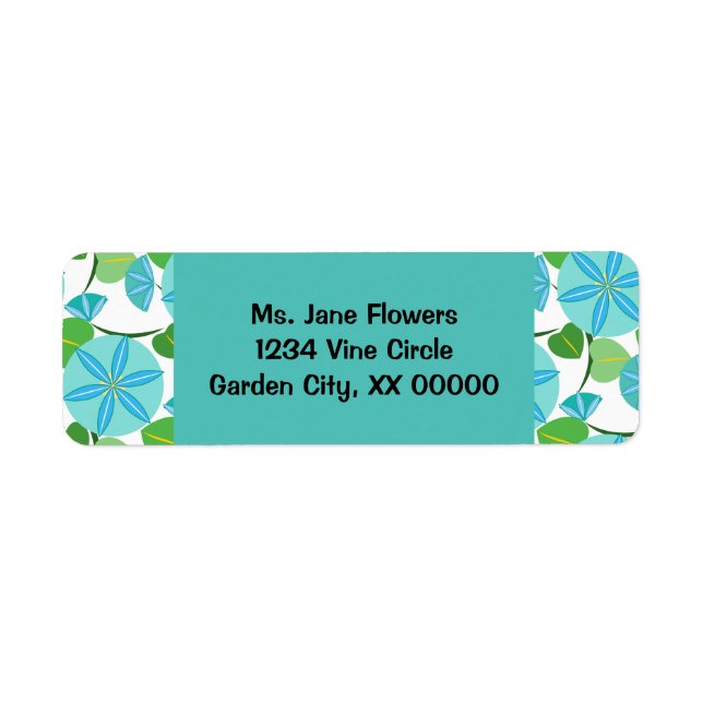 Vin de floraison Abstrait Rétro (Devant)