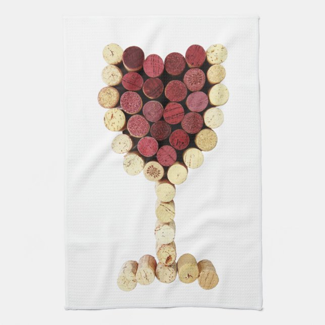 Vin de liège serviette de cuisine (Vertical)