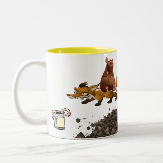 Vin d'écureuil Fox Mug (Gauche)