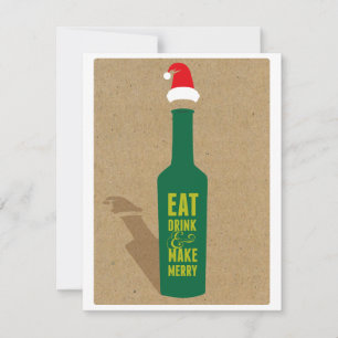 Vin Dégustation Fête Invitation - Salutations!