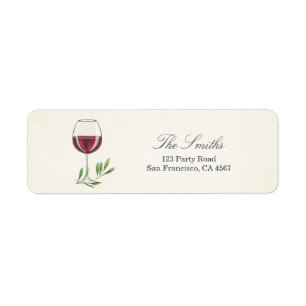 Vin Dégustation Retour Adresse Label Vignoble