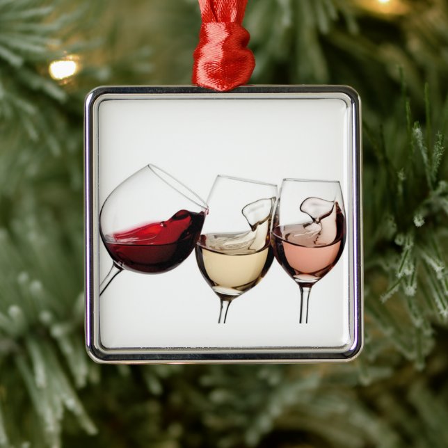 **VIN ET PLUS DE VIN** ORNEMENT DE NOËL (Arbre)