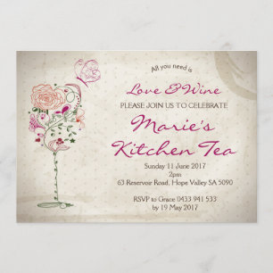 Vin & Fromage Invitation Anniversaire