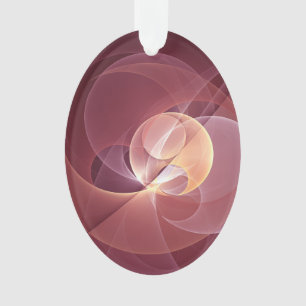 Vin moderne élégant Abstrait Art fractal rouge