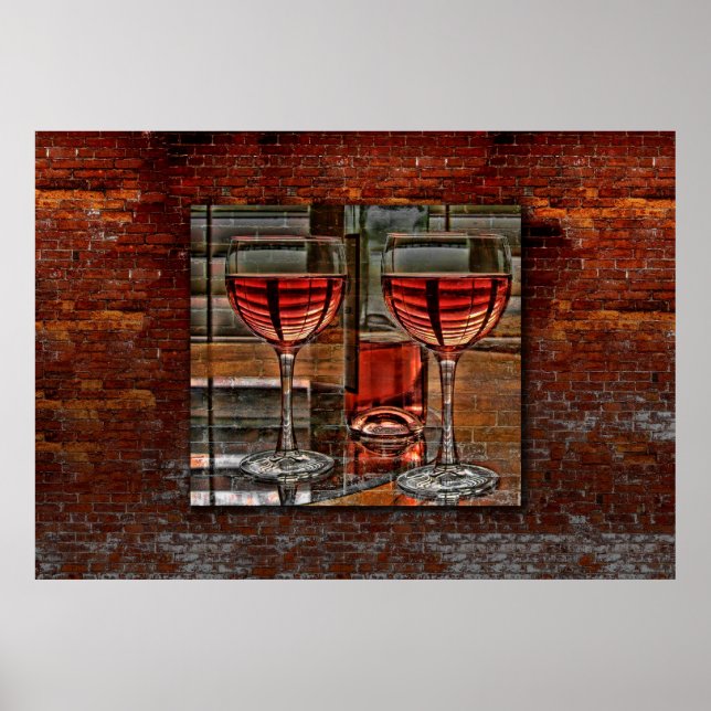 Vin pour deux affiches (Devant)