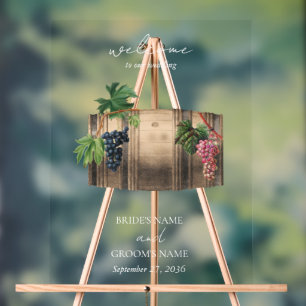 Vin rustique Barrel Vignoble Mariage