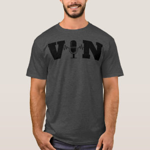 Vin Scully Microphone 10 T-Shirt