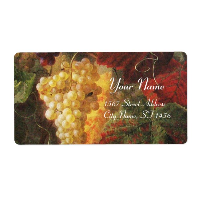 VIN VIGNOBLE VIN VIGNOBLE ÉTIQUETTES DE LA FÊTE DE (Devant)