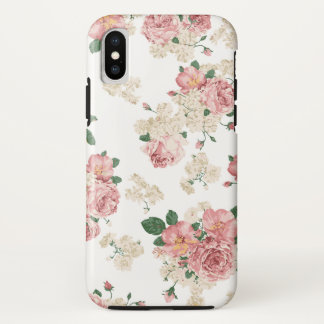 Vinage Floral Pattern iPhone XS Case