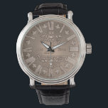 Vinate Anniversary Any Year Copper Watch<br><div class="desc">Customize this vintage look any year copper look wedding anniversary watch for a gift they will treasure.</div>