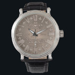 Vinate Anniversary Any Year Copper Watch<br><div class="desc">Customize this vintage look any year copper look wedding anniversary watch for a gift they will treasure.</div>