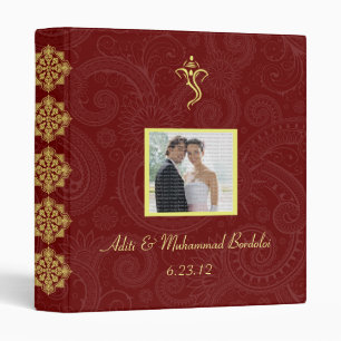 Vinayaka Wedding Photo Album & Planner Binder
