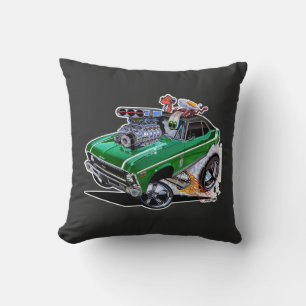 Vince Crain High Octane Art presents 'SUPER NOVA' Throw Pillow