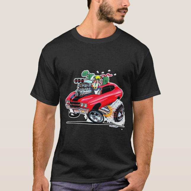 Vince Crains High Octane Art, 1970 Chevelle SS T-Shirt (Front)