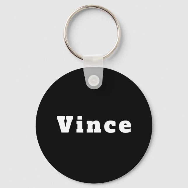Vince Keychain (Front)