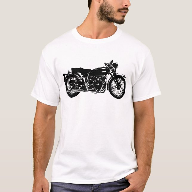 Vincent Black Shadow T-Shirt (Front)