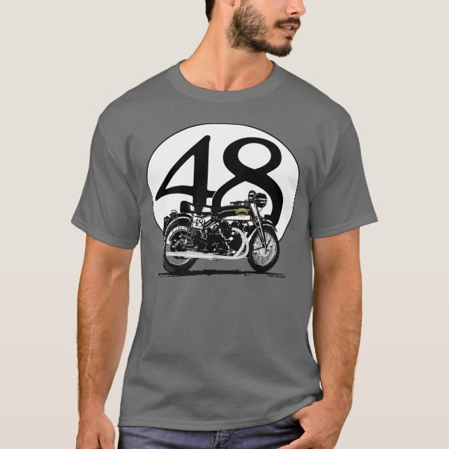 Vincent Black Shadow T-Shirt (Front)