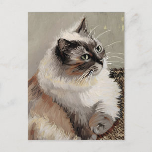Vincent Cat Gogh Postcard