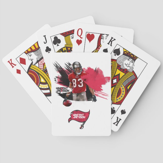 Vincent Jackson Playing Cards (Back)