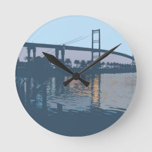 Vincent Thomas Bridge Horloge murale