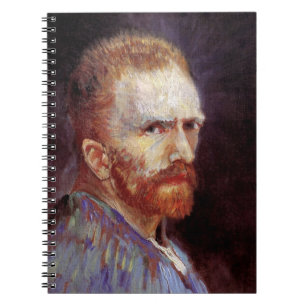 Vincent Van Gogh - 1887 Self Portrait Painting Notebook