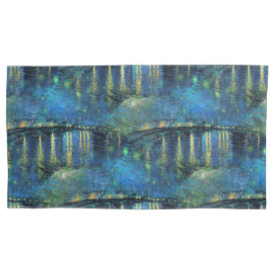 Vincent Van Gogh 1888 Starry Night Over the Rhone Pillowcase