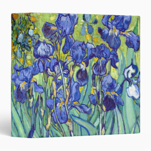 Vincent Van Gogh 1898 Irises Binder