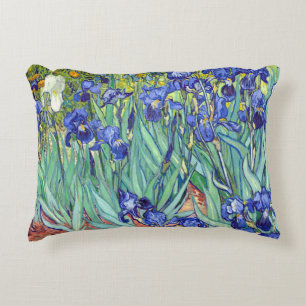 Vincent Van Gogh 1898 Irises Decorative Pillow
