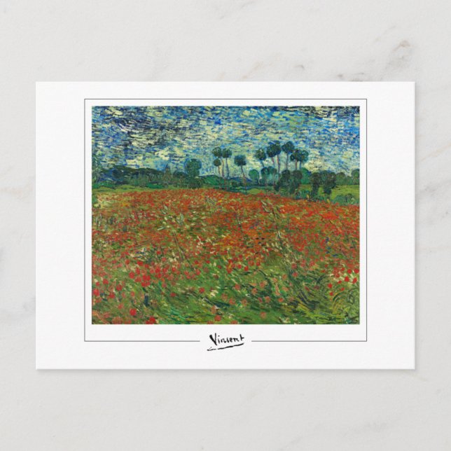 Vincent Van Gogh #25 - Fine Art Postcard (Front)