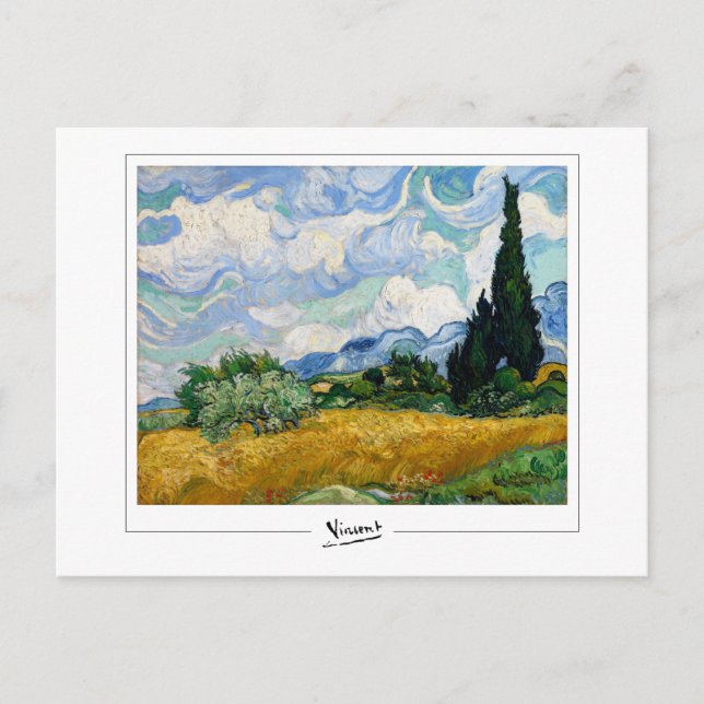 Vincent Van Gogh #6 - Fine Art Postcard (Front)