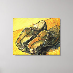 Vincent van Gogh - A Pair of Leather Clogs Canvas Print
