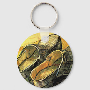 Vincent van Gogh - A Pair of Leather Clogs Keychain